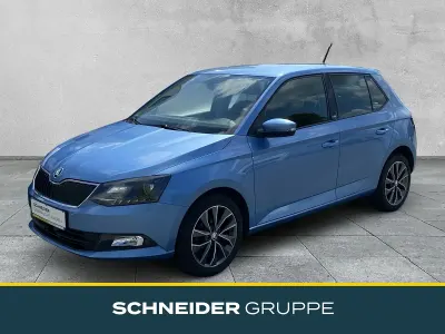 Gebraucht Skoda Fabia 90 PS (66 kW) 2016 Blau Limousine
