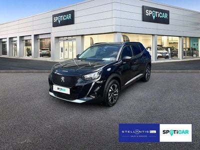 Gebraucht Peugeot e-2008 Allure 100 kW (136 PS) 2022 Schwarz SUV