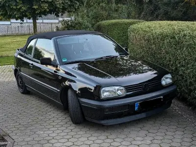 Gebraucht VW Golf Cabriolet 75 PS (55 kW) 1996 Schwarz Cabrio