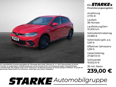 Gebraucht VW Polo R-line 116 PS (85 kW) 2025 Rot Kleinwagen