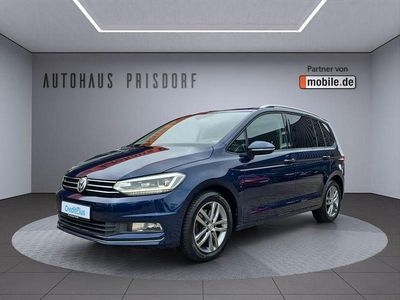 Gebraucht VW Touran Sound 150 PS (110 kW) 2017 Atlantic blue Van / Kleinbus