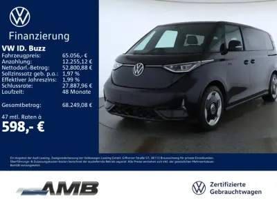Gebraucht VW ID. Buzz GTX 250 kW (340 PS) 2025 Schwarz Van / Kleinbus