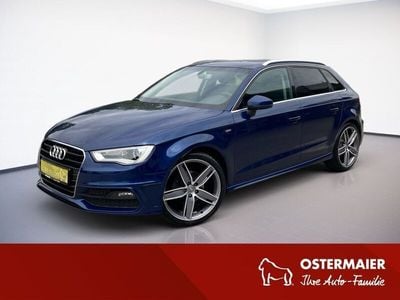 Gebraucht Audi A3 Sportback S-Line 150 PS (110 kW) 2015 Blau Kleinwagen