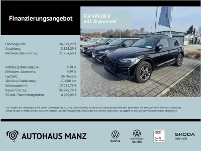 Second-hand Audi Q5 Advanced 299 CP (219 kW) 2023 Negru SUV