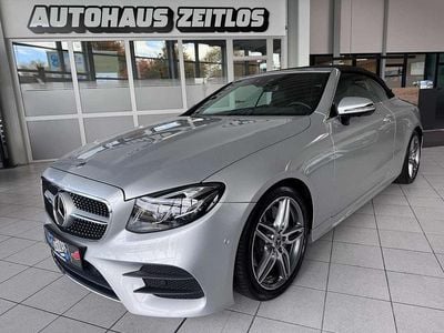 Usata Mercedes E300 AMG 245 CV (180 kW) 2019 Argento Cabrio