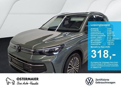 Cipressinogrün metallic Gebraucht 2025 VW Tiguan Goal SUV | 35.210 € (Superpreis)