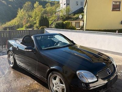 Brugt Mercedes SLK320 218 HK (160 kW) 2000 Sort Cabriolet