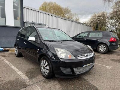 Gebraucht Ford Fiesta Style 69 PS (50 kW) 2008 Schwarz Kleinwagen