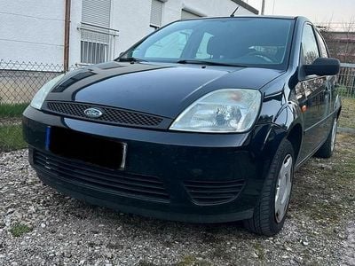 Gebraucht Ford Fiesta 80 PS (58 kW) 2004 Blau Kleinwagen