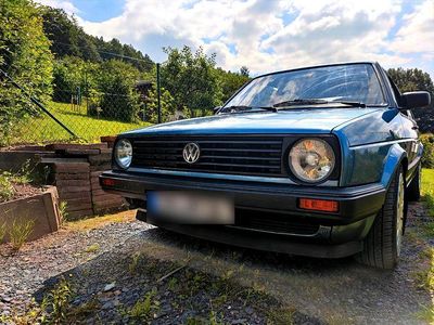 Usata VW Golf II 54 CV (39 kW) 1991 Blu Utilitaria