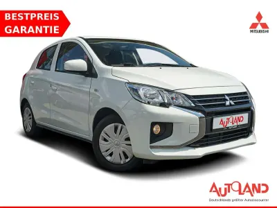 Gebraucht Mitsubishi Space Star Basis 71 PS (52 kW) 2020 Weiß Kleinwagen