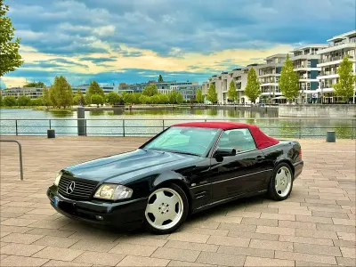 Gebraucht Mercedes SL320 AMG 231 PS (169 kW) 1998 Schwarz Cabrio