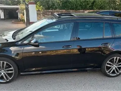 Gebraucht VW Golf VII R-line 150 PS (110 kW) 2014 Schwarz Kombi