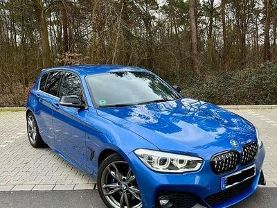 Begagnad BMW 120 M Sport 190 HK (139 kW) 2018 Blå Halvkombi