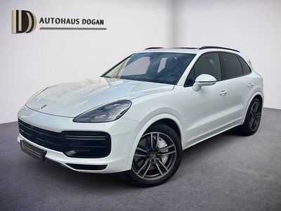 Gebraucht Porsche Cayenne Turbo Chrono 549 PS (403 kW) 2018 Weiß SUV