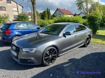 Gebraucht Audi A5 Sportback Design 224 PS (164 kW) 2014 Grau Kleinwagen
