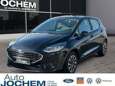 Occasion Ford Fiesta Titanium 125 PK (91 kW) 2023 Zwart Hatchback