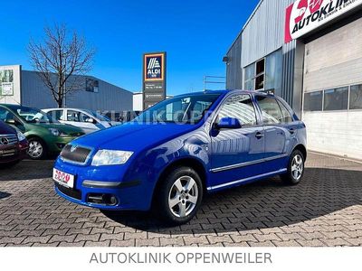 Gebraucht Skoda Fabia Ambiente 54 PS (39 kW) 2005 Blau Kleinwagen