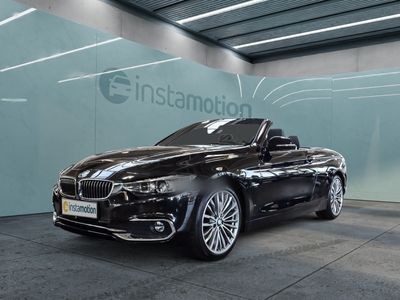 gebraucht BMW 420 420 d Cabrio Luxury Line Navi Leder DAB HUD