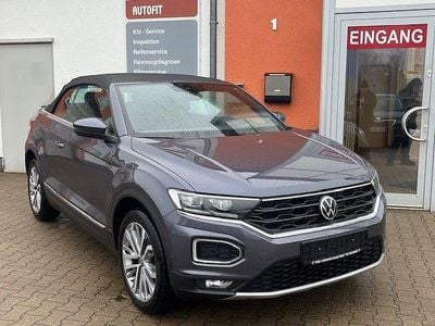 Gebraucht VW T-Roc Cabriolet Style 150 PS (110 kW) 2021 Grau Cabrio