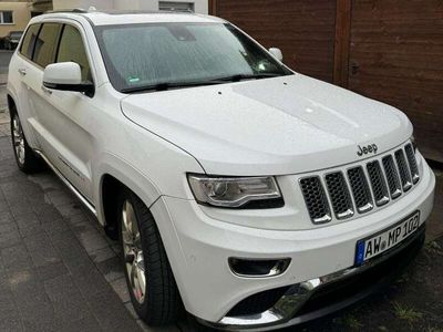 gebraucht Jeep Grand Cherokee 3.0 weiß Ausstattungsvariante Summit