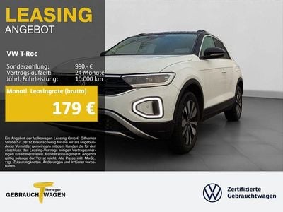 Weiß Gebraucht 2025 VW T-Roc Goal SUV | 27.840 € (Guter Preis)