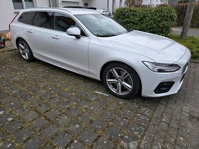 Gebraucht Volvo V90 R-Design 190 PS (139 kW) 2019 Weiß Kombi
