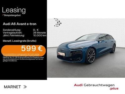 Blau Gebraucht 2025 Audi A6 e-tron Edition .1 Kombi | 73.890 € (Teuer)