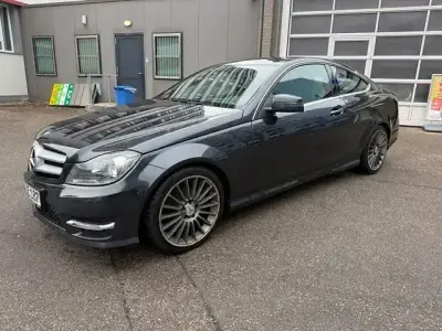 Brugt Mercedes C220 AMG 190 HK (139 kW) 2012 Sort Coupe
