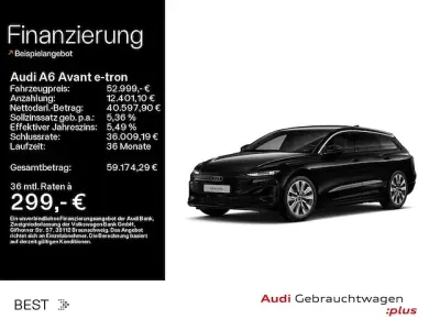 Gebraucht Audi A6 e-tron Advanced 210 kW (286 PS) 2025 Mythosschwarz metallic Kombi