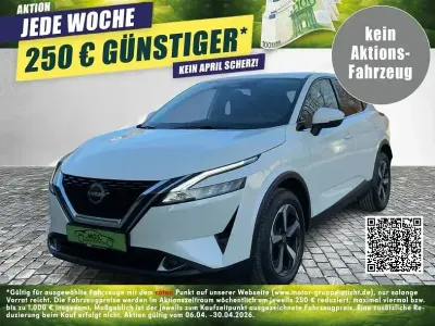 Gebraucht Nissan Qashqai N-Connecta 158 PS (116 kW) 2023 Weiss SUV