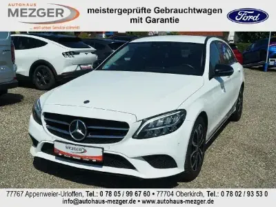 Gebraucht Mercedes C220 194 PS (142 kW) 2020 Polarweiss  unilack Kombi
