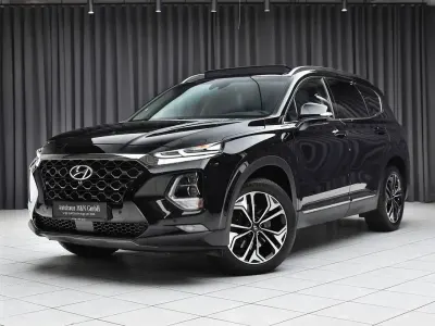 Gebraucht Hyundai Santa Fe Premium 200 PS (147 kW) 2018 Schwarz SUV
