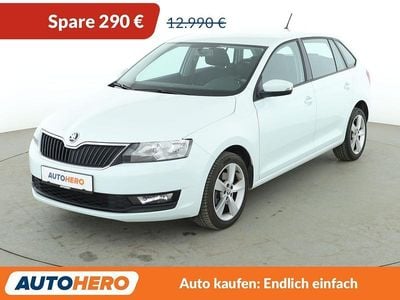 Usata Skoda Rapid Cool Edition 110 CV (80 kW) 2019 Bianco Utilitaria