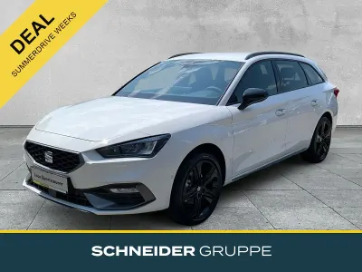 Neu Seat Leon Black Edition 150 PS (110 kW) 2025 Weiß Kombi
