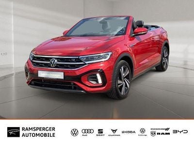 Occasion VW T-Roc Cabriolet R-line 150 PK (110 kW) 2023 Rood Cabriolet