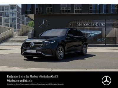 Schwarz Gebraucht 2021 Mercedes EQC400 AMG line SUV | 34.890 € (Fairer Preis)
