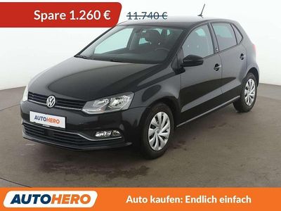 Ebenholzschwarz Gebraucht 2017 VW Polo Sound Kleinwagen | 10.480 € (Fairer Preis)
