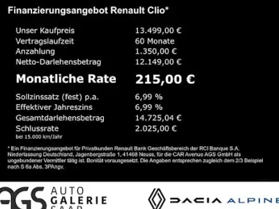 Brugt Renault Clio V Intens 91 HK (66 kW) 2021 Orange Sedan