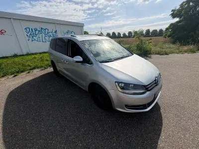 Gebraucht VW Sharan Highline 140 PS (102 kW) 2010 Silber Van / Kleinbus