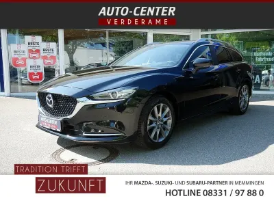 Gebraucht Mazda 6 Center-Line 165 PS (121 kW) 2013 Blau Kombi