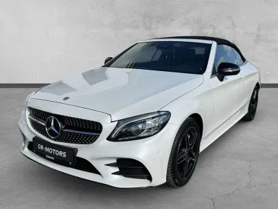 Gebraucht Mercedes C300 AMG line 258 PS (189 kW) 2021 Diamantweiss  metalliclack Cabrio
