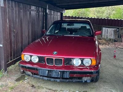 Used BMW 524 115 HP (84 kW) 1990 Red Sedan