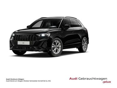 Gebraucht Audi Q3 S-Line 150 PS (110 kW) 2025 Mythosschwarz metallic SUV