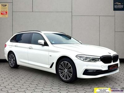 Usata BMW 520 Sport Line 190 CV (139 kW) 2018 Bianco Station wagon