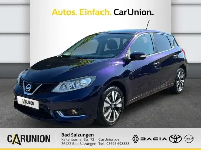 Gebraucht Nissan Pulsar Tekna 116 PS (85 kW) 2016 Azure metallic Kleinwagen