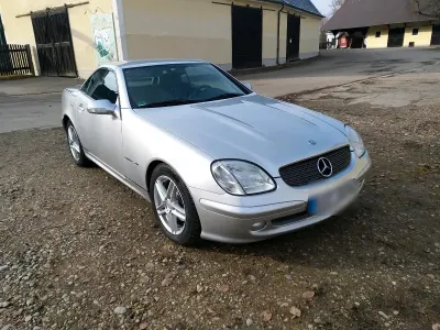 Używany Mercedes SLK230 198 KM (145 kW) 2000 Srebrny Kabriolet