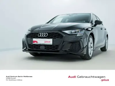 Używany Audi A3 S-Line 116 KM (85 kW) 2021 Czarny Sedan/Limuzyna