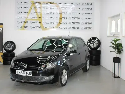 Gebraucht VW Polo Match 60 PS (44 kW) 2013 Schwarz Kleinwagen