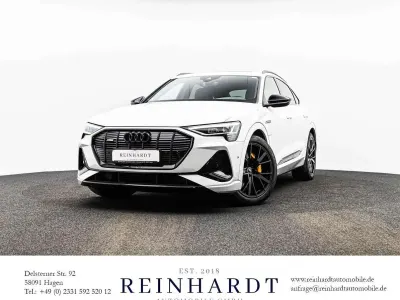 Brugt Audi e-tron Sportback Black Edition 230 kW (313 HK) 2022 Hvid SUV